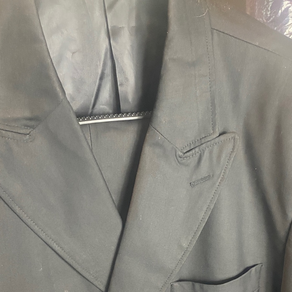 Classic Black Blazer - Tailored Lapel